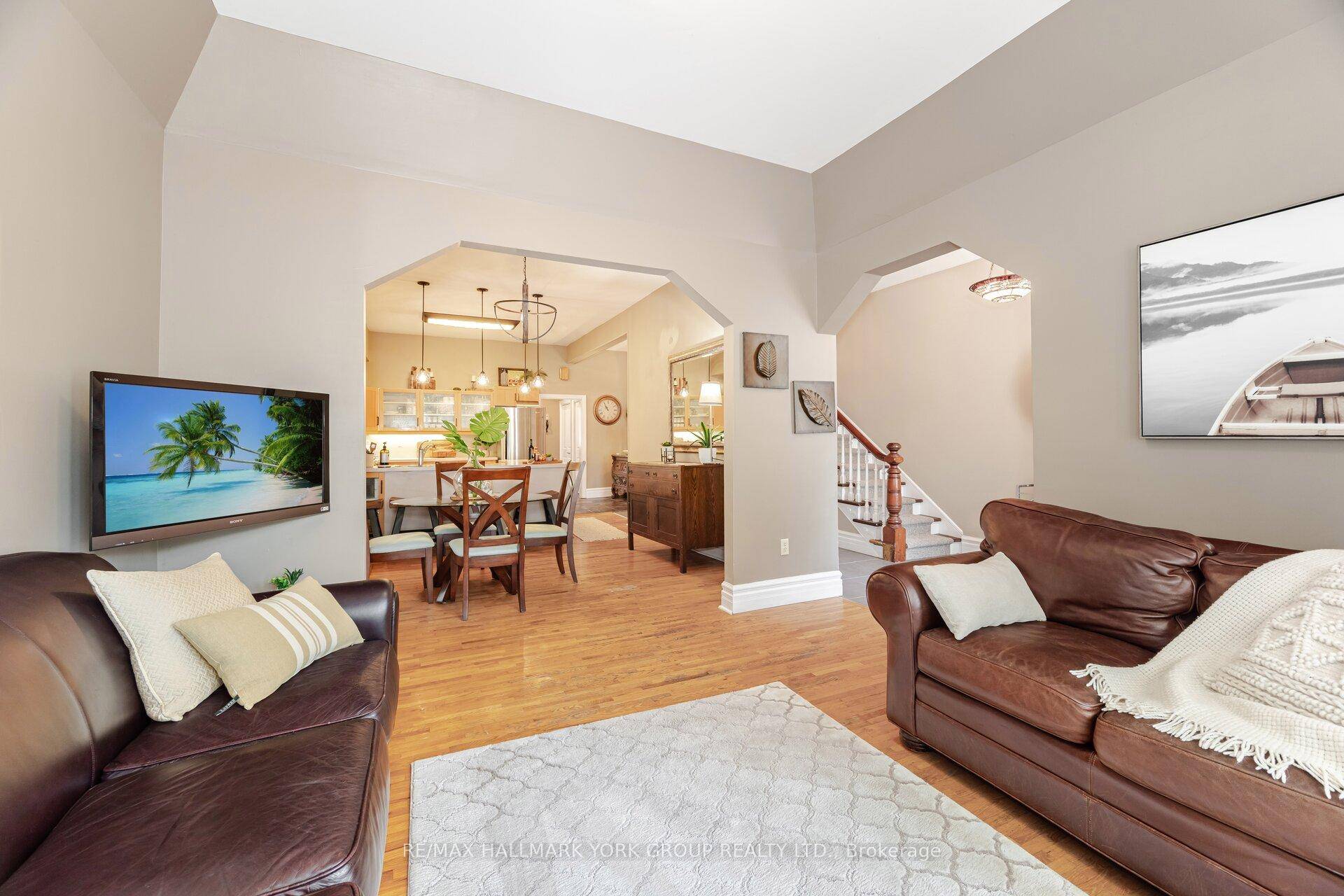 Perched above Main St. sits this Landmark Century Home on a huge 1 acre parcel The exterior exemplifies its wonderful period character while boasting an upgraded interior.