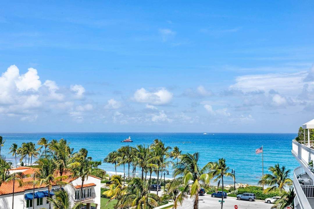 Breathtaking and truly unparalleled, the panoramic views from this Oceanfront Penthouse set it apart from anything else in Palm Beach.