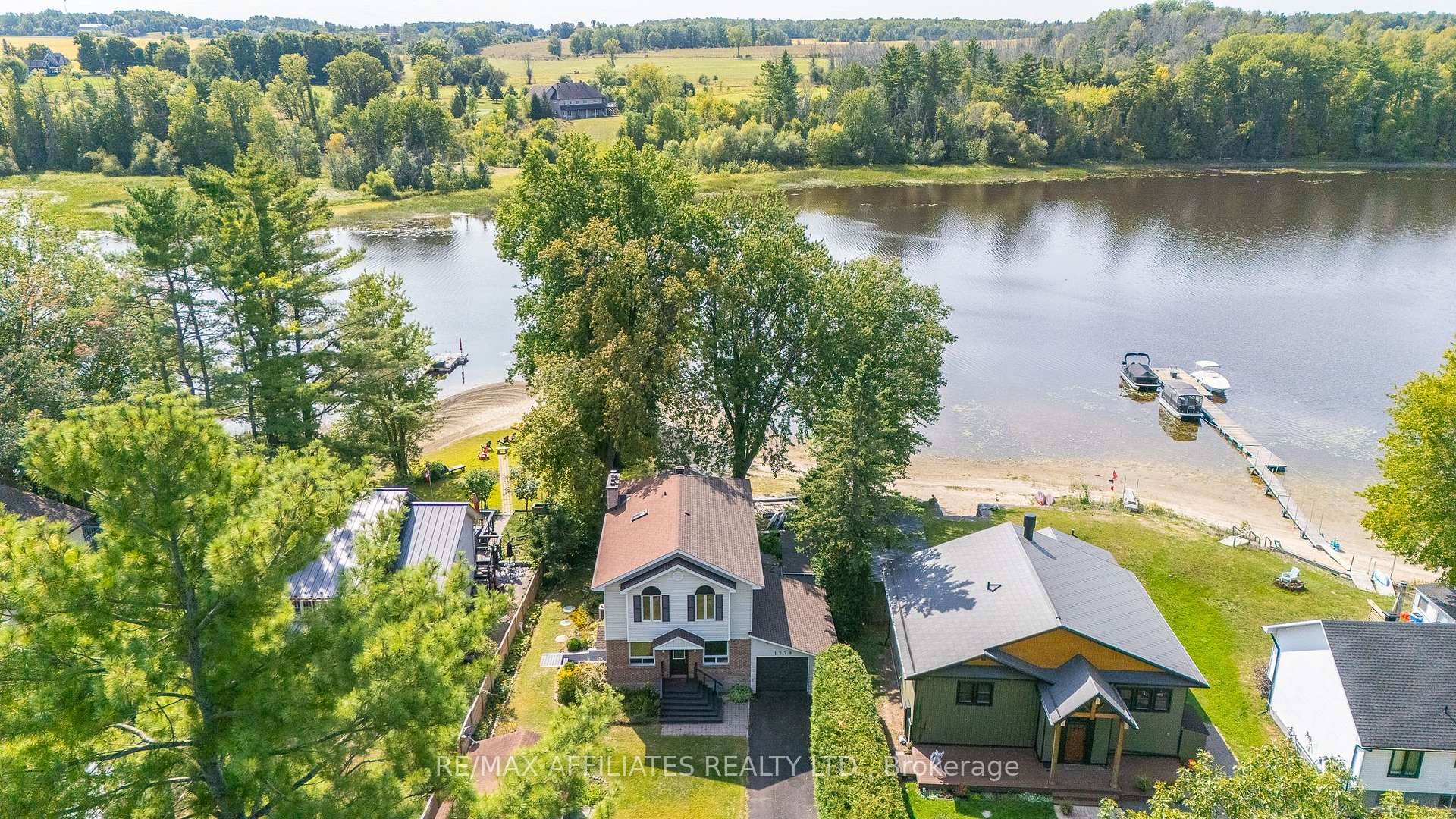 Imagine your everyday escape to a Beautifully Updated Waterfront home, where the Ottawa River becomes your backyard.