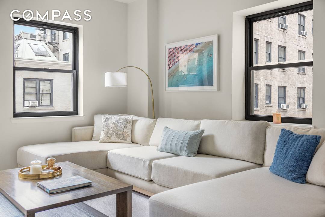 Welcome to 253 W 73rd St, a charming corner unit 1 bedroom, 1 bathroom condo nestled in a highly sought after building in Manhattan.