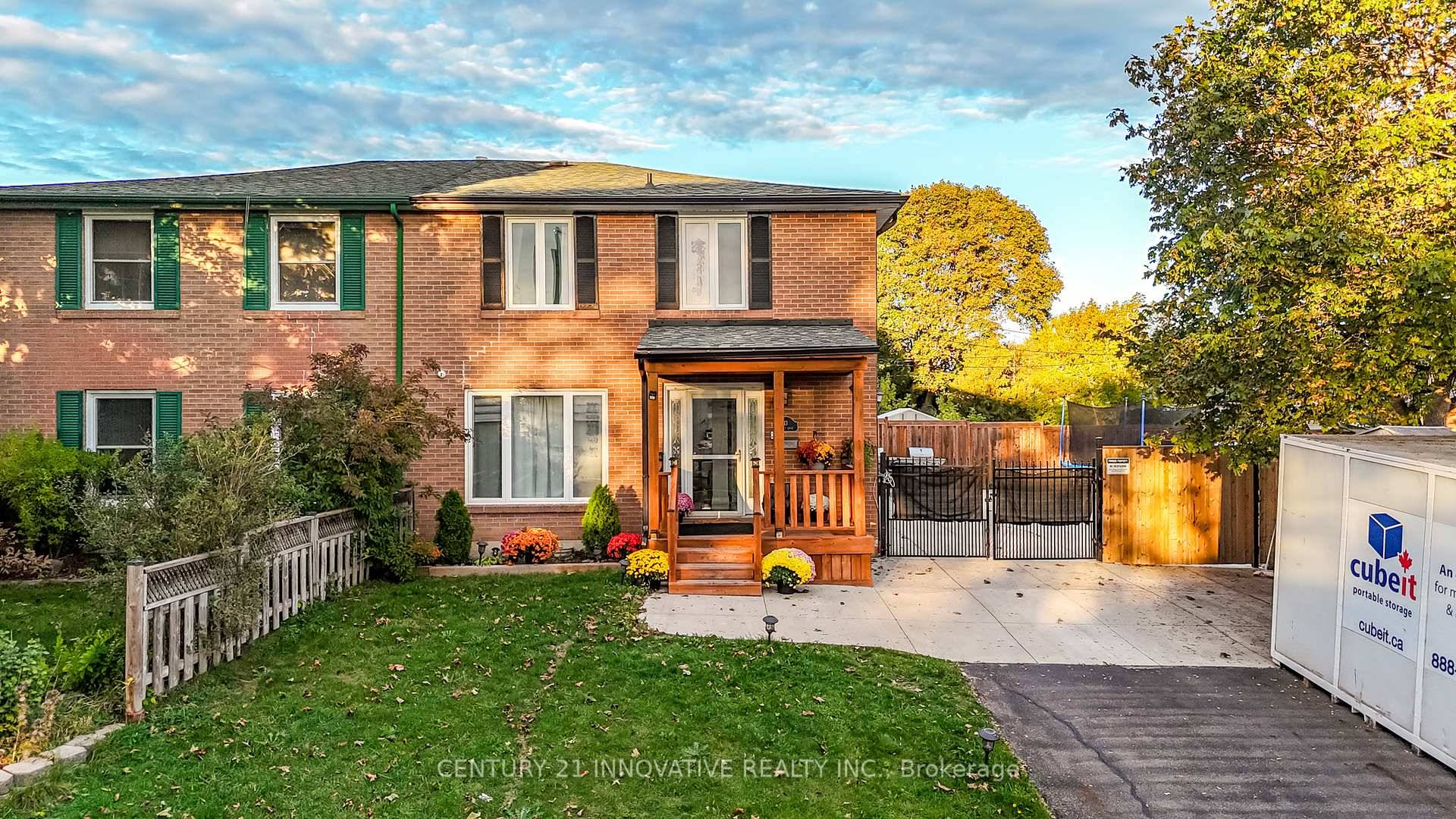 Beautifully upgraded 4 1 Bedroom Family Home on a rare oversized lot with a gated backyard !