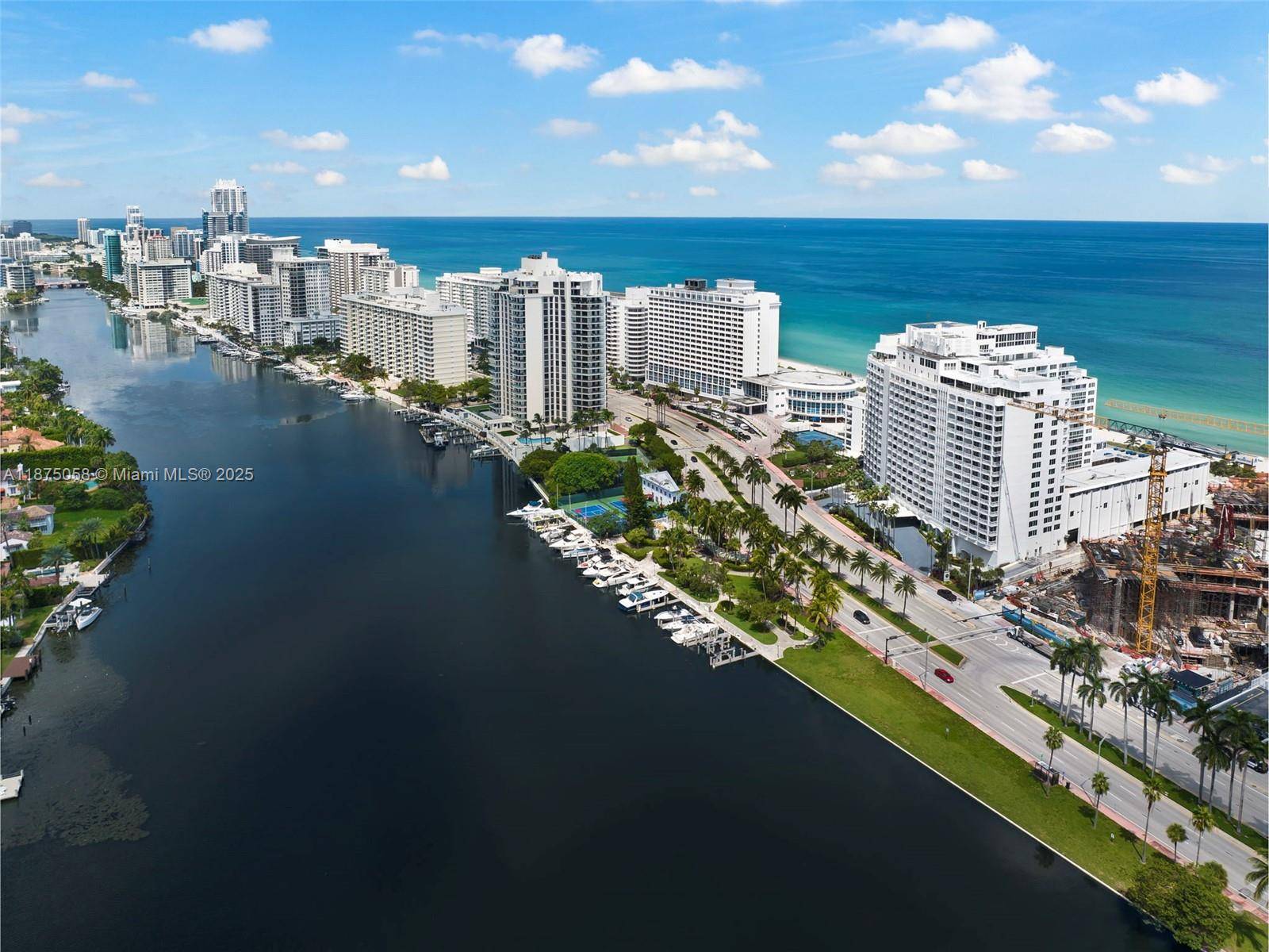 Discover refined Miami Beach living in this fully renovated oceanfront residence on Collins Avenue.
