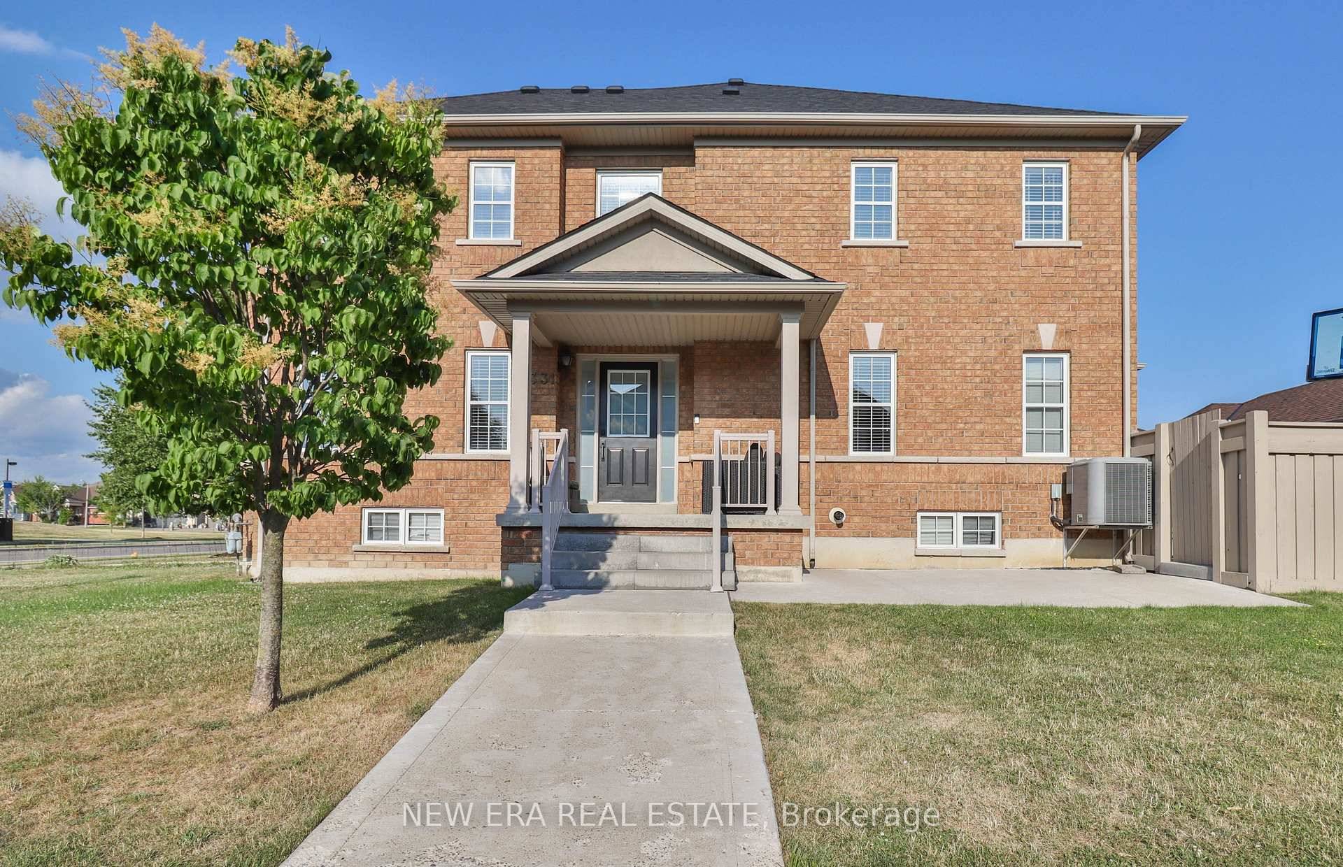 Like a Semi ! This sun filled end unit townhome sits on a premium lot with a double car garage and a rare third darling parking spot a standout feature ...