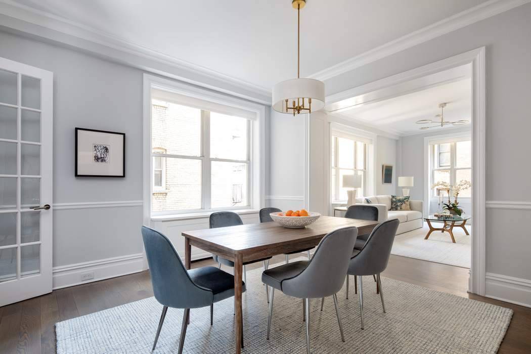 This gracious classic 7 room apartment has undergone a meticulous renovation, and is in mint condition.