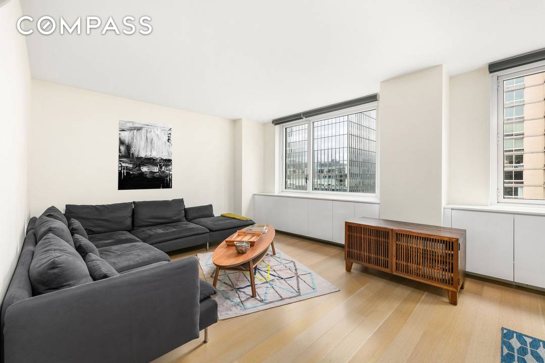The unit 19F spans 1040 square feet giving homeowners a generously proportioned two bedroom convertible to 3 bedroom, two bathroom home situated in the heart of Manhattan s Hell s ...