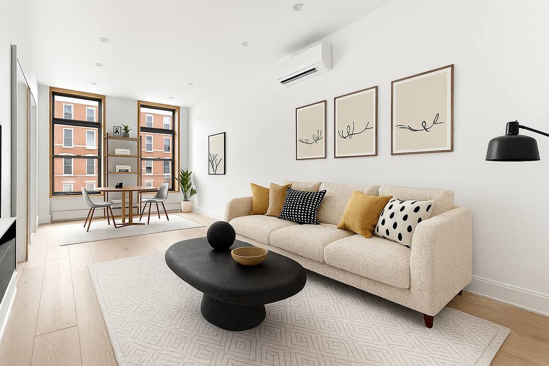 This newly full floor renovated three bedroom residence offers bright interiors, modern finishes, and a clean contemporary feel throughout.