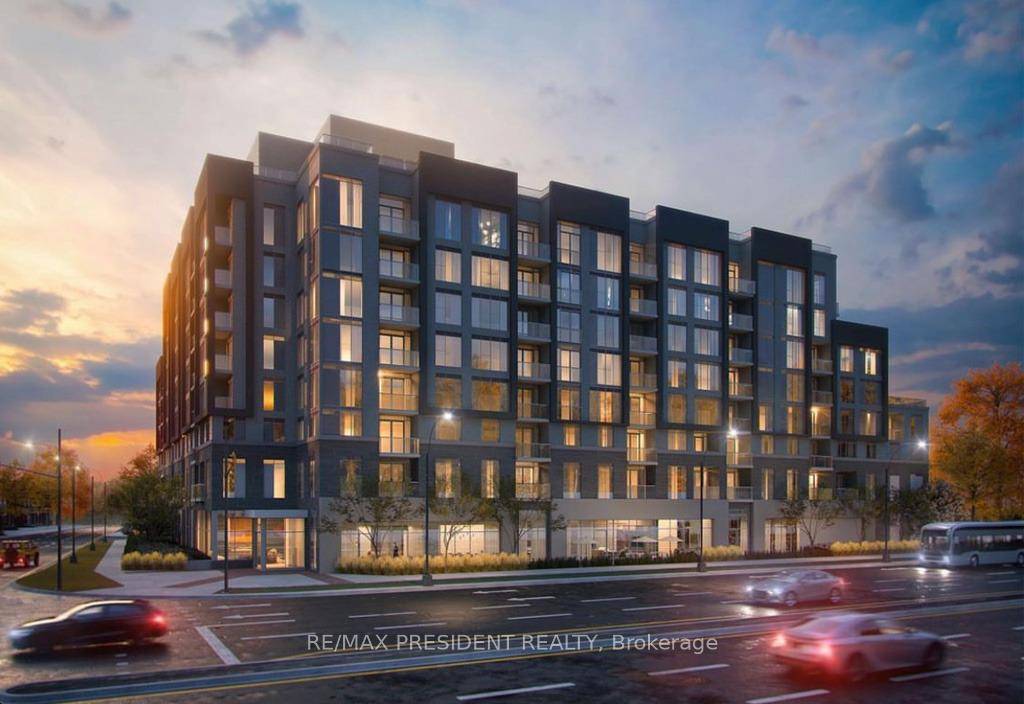 Brand new, never lived in 1 Bedroom 1 Large Den with 1 underground parking and 1 bike locker in the heart of Oakville.