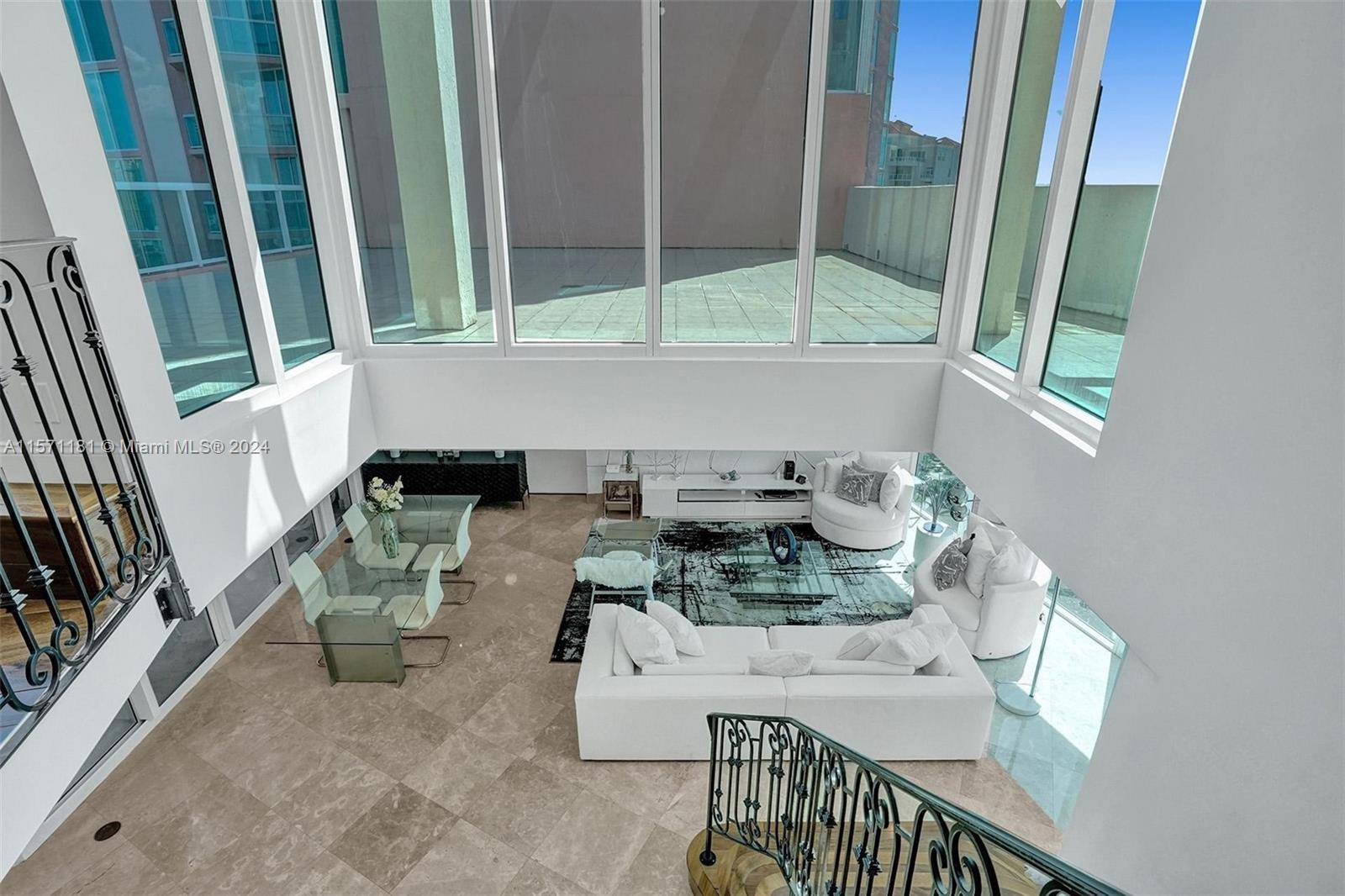 WOW A show stopper ! Enter this fabulous residence from semi private elevator foyer amp ; immediately see the best unobstructed direct views of the Ocean.