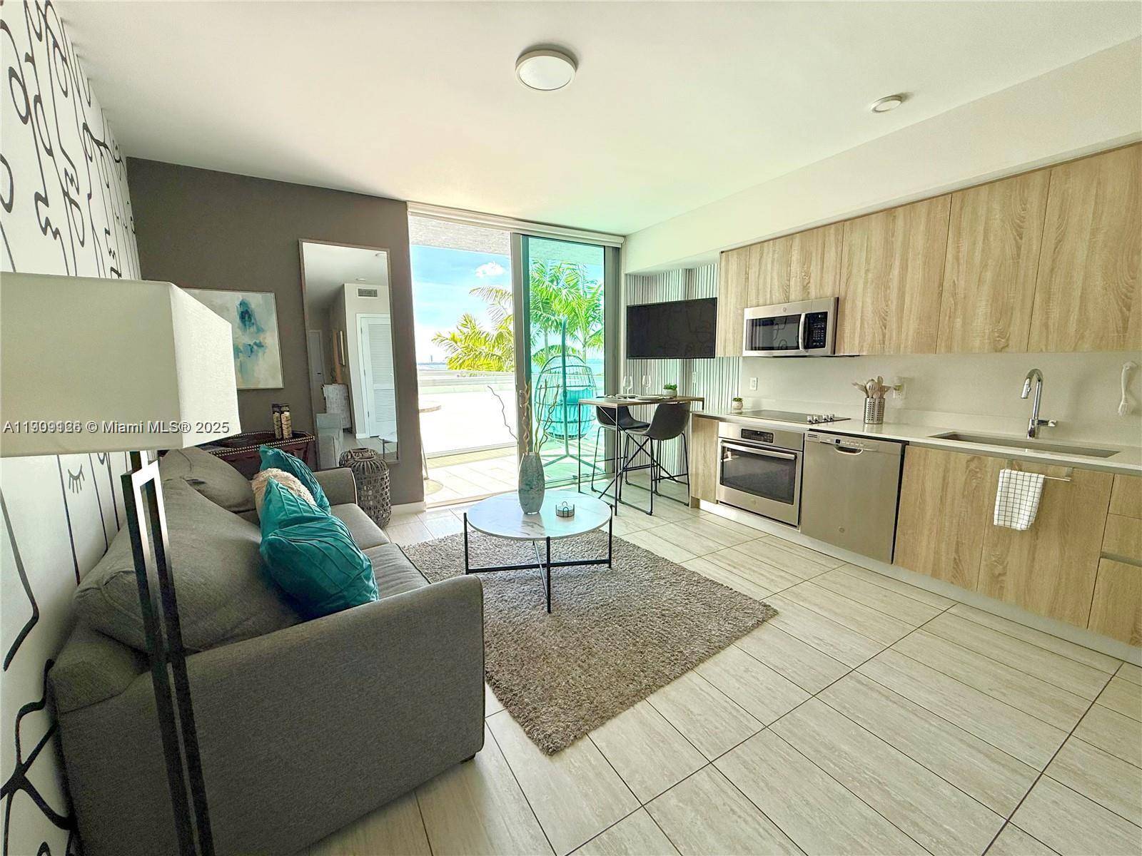 AIRBNB FRIENDLY GEM IN MIAMI LOCATION, Fully Furnished, 1 bed 1 bath unit with ahuge balcony, perfect for short term rentals with no restrictions.