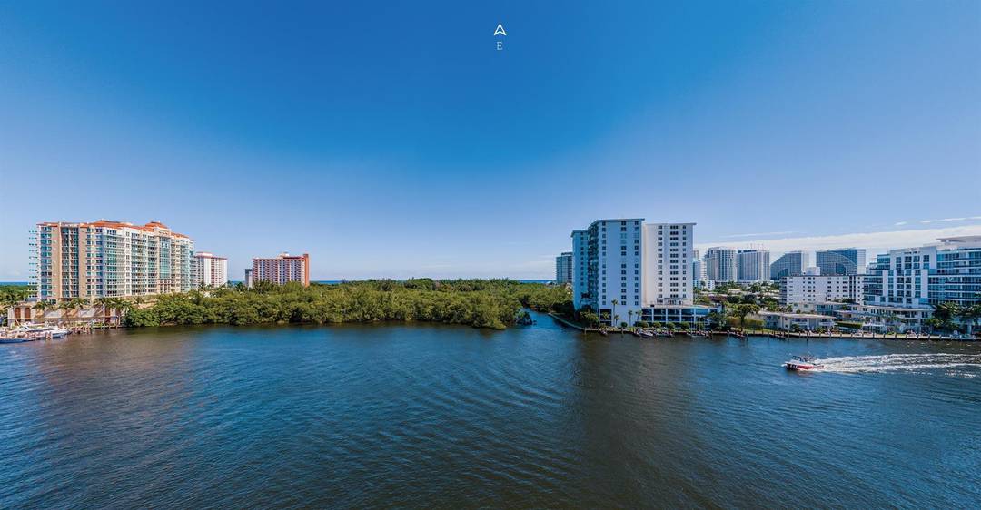Offering completely unobstructed and protected views of the intracoastal and ocean overlooking Bonnet House !