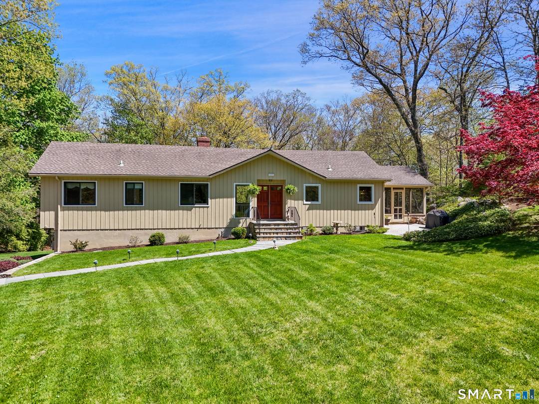 Tucked away on a lush, private acre set back off Long Ridge Road in North Stamford, this immaculate 4 bedroom, 3 bath home feels like your own private retreat every ...