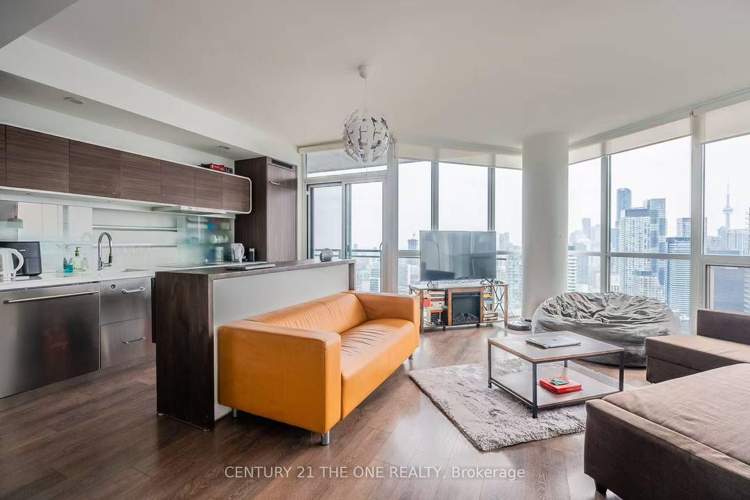 FURNISHED ! Student Welcome Live In The Luxury Of Yorkville At The Chaz Yorkville In This Spacious, 1 1Den 757 Sq Ft additional 55 sqf balcony 812 Sq Ft Southwest ...