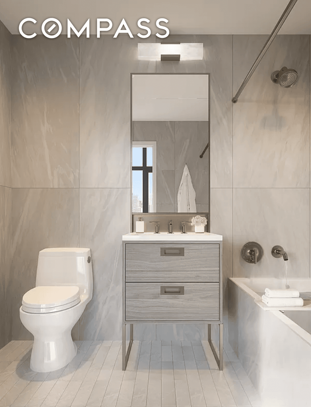 Residence 1902 is a stunning 2 bedroom, 2 bathroom home available for rent at the luxurious Skyline Tower !