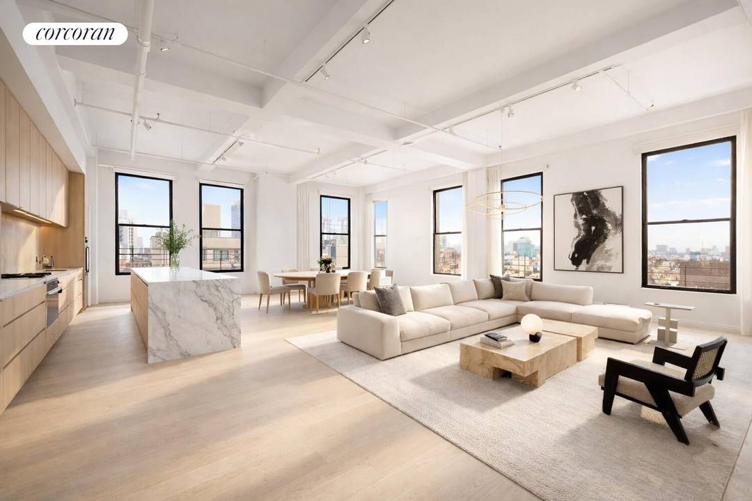 We are pleased to introduce you to Residence 9E at 237 Lafayette Street a rare SoHo Nolita corner loft with open skyline views in every direction.