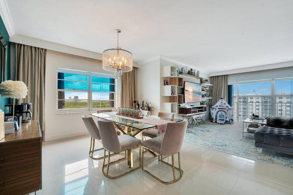 Sunny Isles retreat ! Completely updated 2BR 2BA corner unit with smooth ceilings no popcorn !