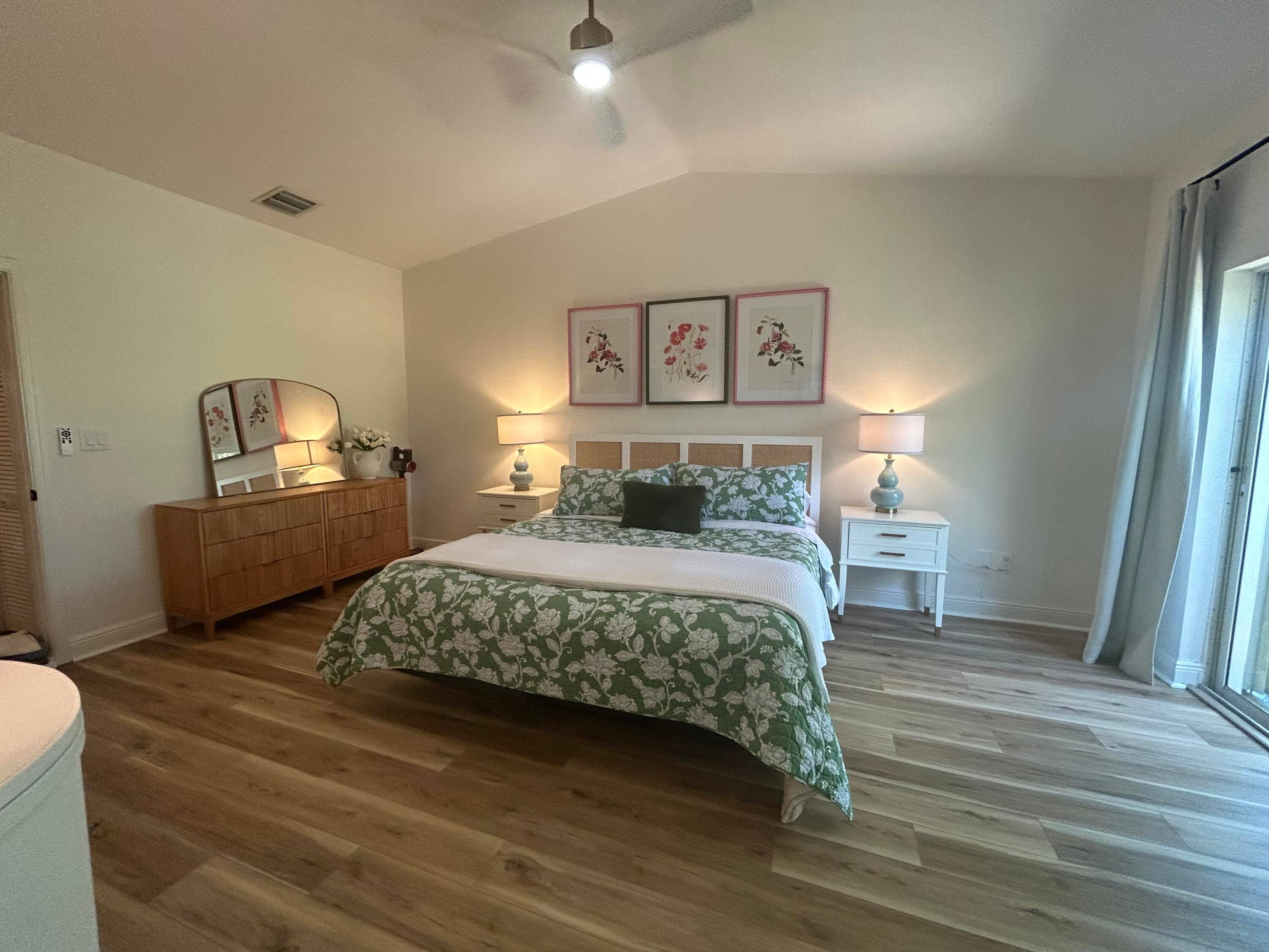 This newly updated and beautifully staged Bohemian themed rental awaits your seasonal visit.
