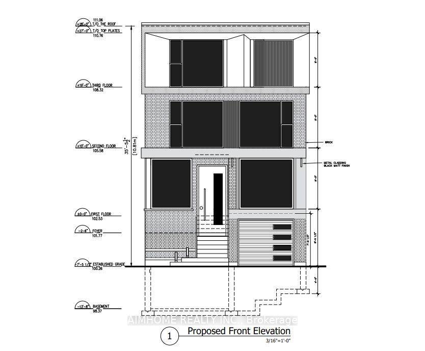 Residential Vacant Lot. Permit ready to build 3000 sq ft 3 storey house, 5 bedrooms, 4 washrooms.
