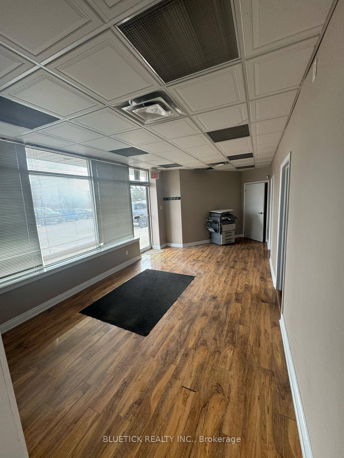 32' Clear Height. This prime commercial space offers immediate access to Highway 401, ideal for businesses that require high traffic visibility and logistical convenience.