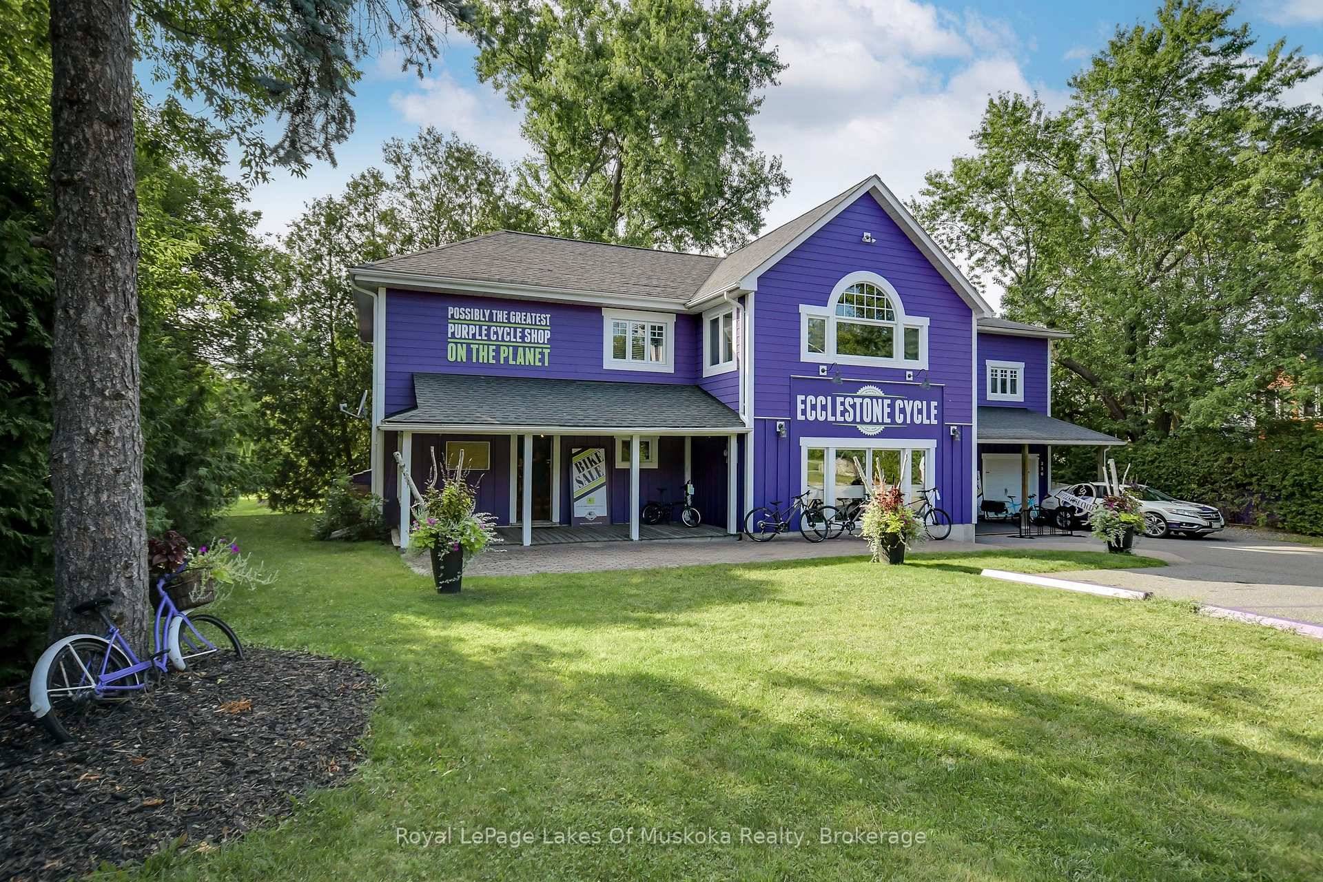 Set on a half acre lot in the town of Bracebridge, walking distance to downtown and with a view of the Muskoka River sits a unique opportunity.