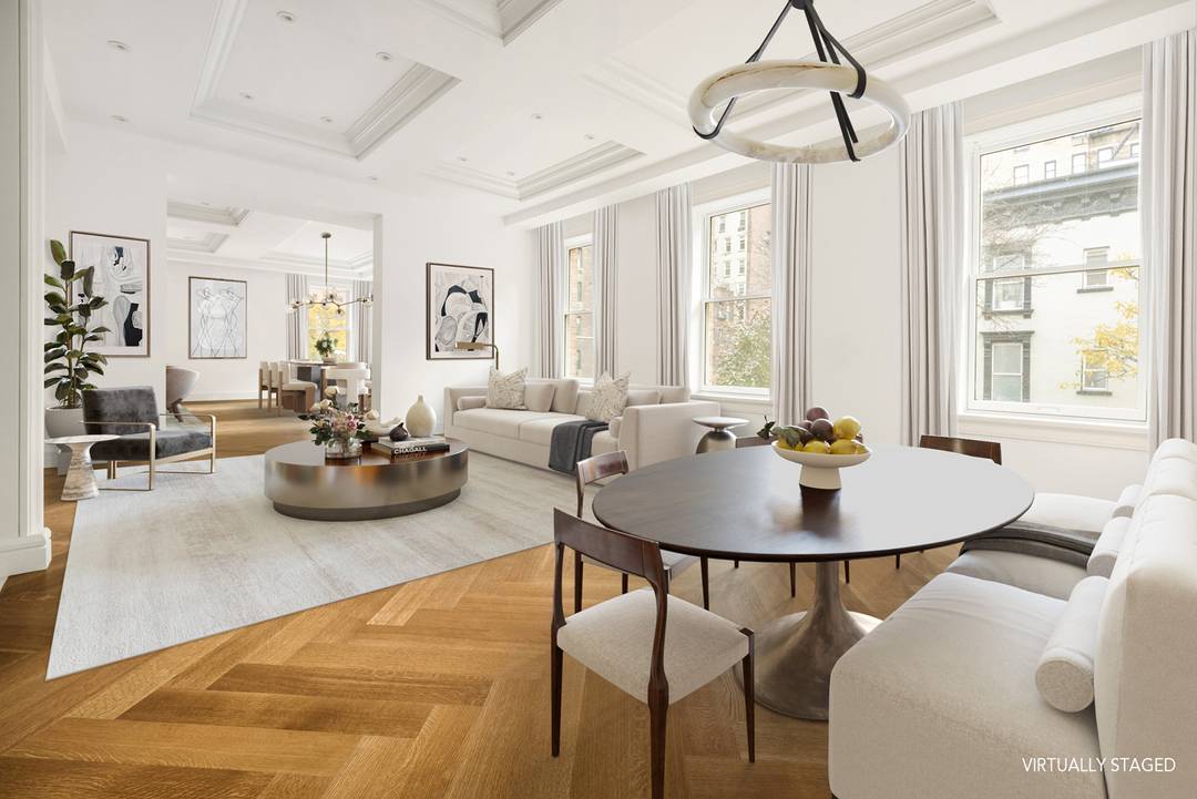 A stunning combination of timeless pre war scale and contemporary sophistication, the third floor at 133 East 73rd Street occupies a full floor and sprawls over 4, 258 sq.