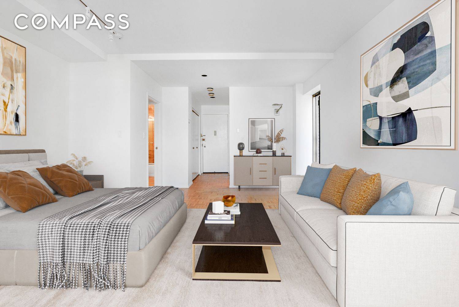 Elegant Studio Apartment with Private Terrace in The Fitzgerald.