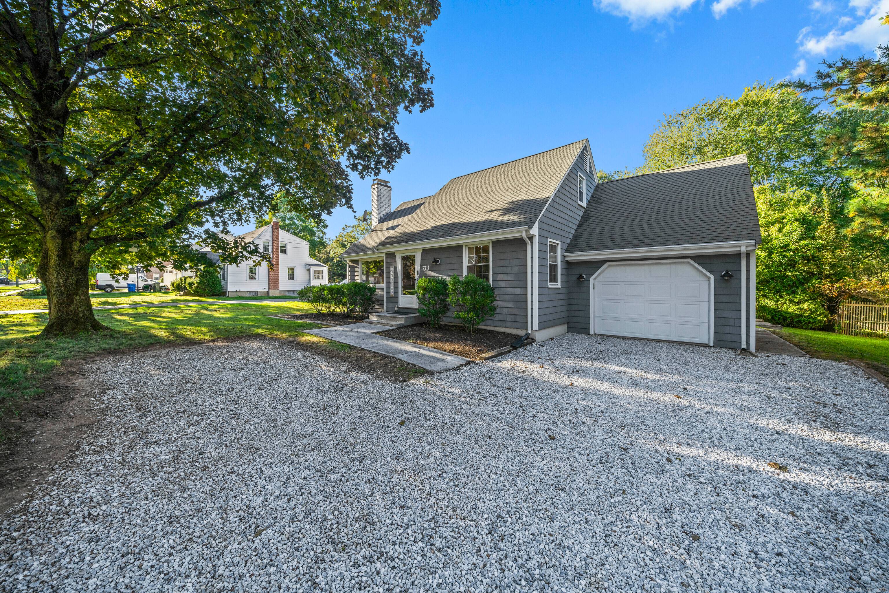 A rare find with this oversized Cape style home situated on a level lot offering 3 bedrooms and 3 full baths.