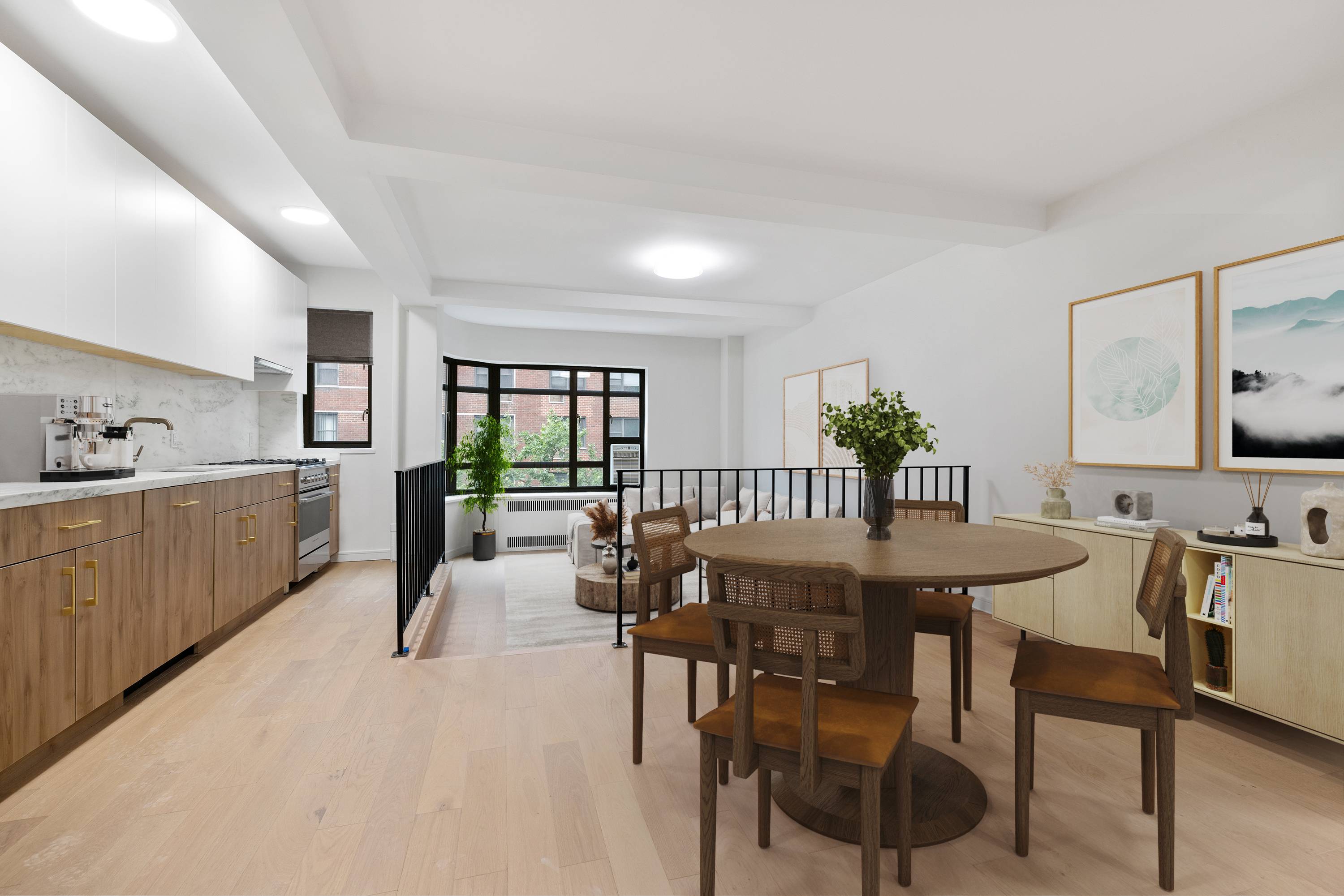 Spacious 1 bedroom, 1 bathroom featuring modern finishes, custom marble features in bathrooms, chef s kitchens with integrated stainless steel appliances, ample closets, wide oak plank flooring and plenty of ...