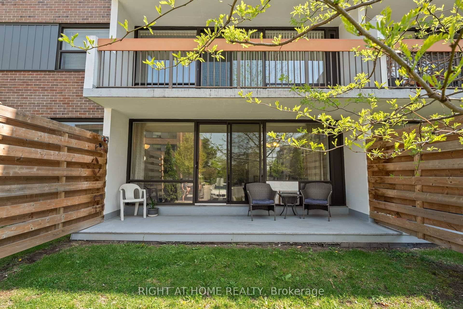 Rare 4 Bedroom Ground Level Condo with Walk Out Patio Prime Toronto Location.