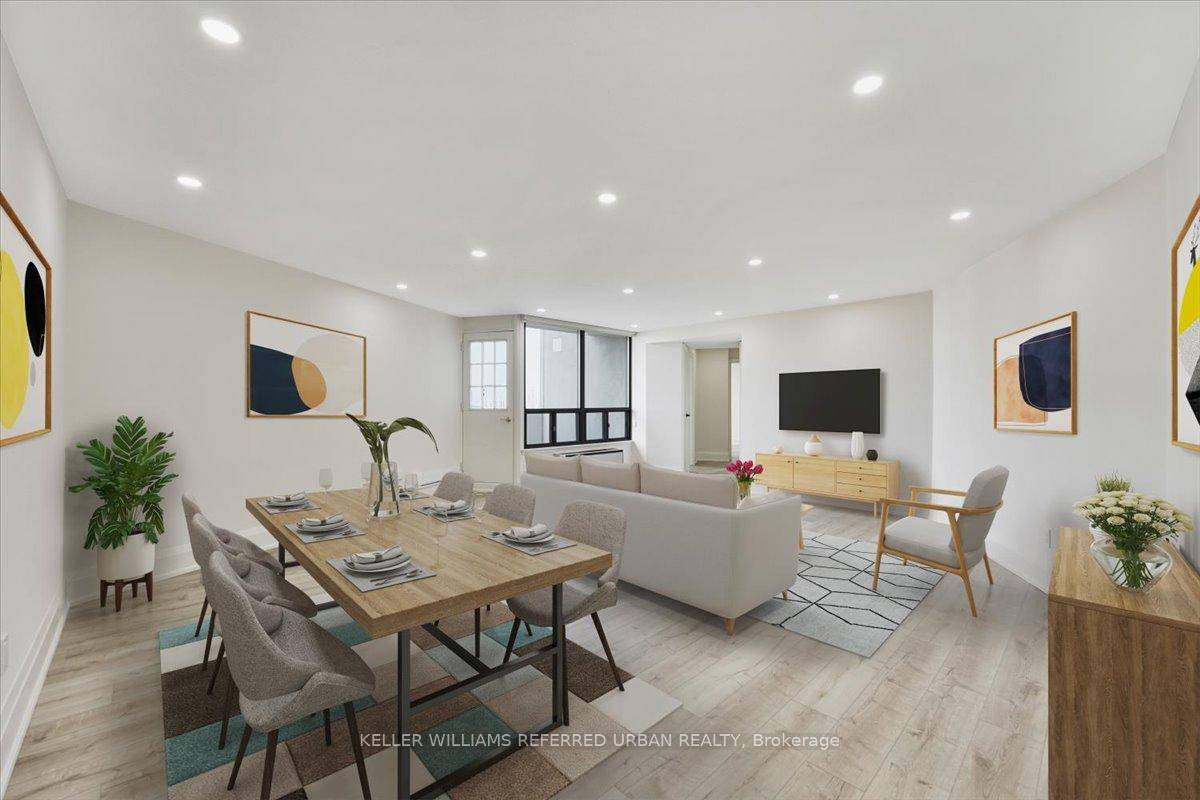Feel like a Master from this bright modern fully renovated 3 bedroom 2 bathroom Penthouse !