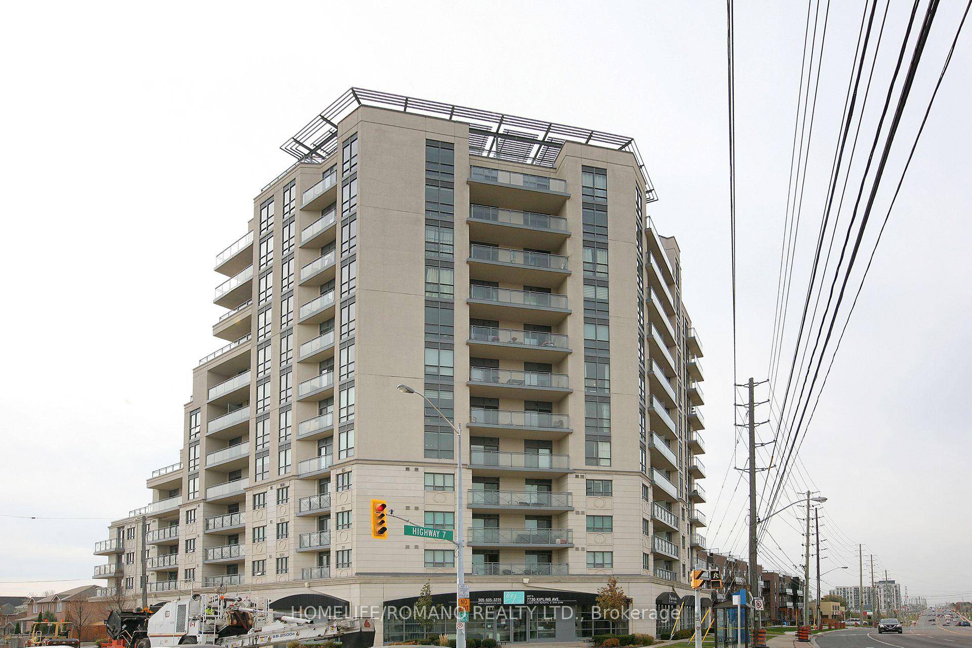 Superior, spacious, split 2 bedroom lower penthouse unit at Volare Condos featuring 9 foot ceilings, an upgraded kitchen with extended upper cabinets, a breakfast bar, and a granite counter with ...