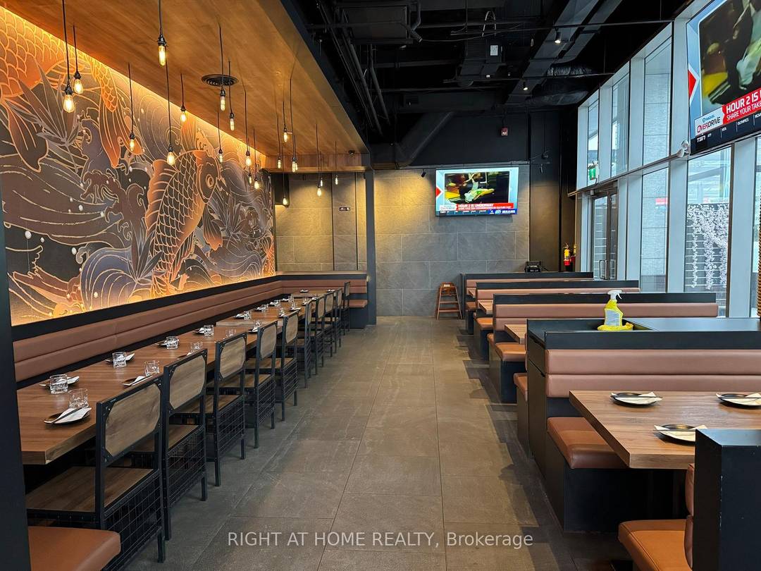 Here is the text transcribed from the image A high performing Japanese Izakaya that consistently draws a young, trendy crowd and delivers strong volume, with approximately 1.