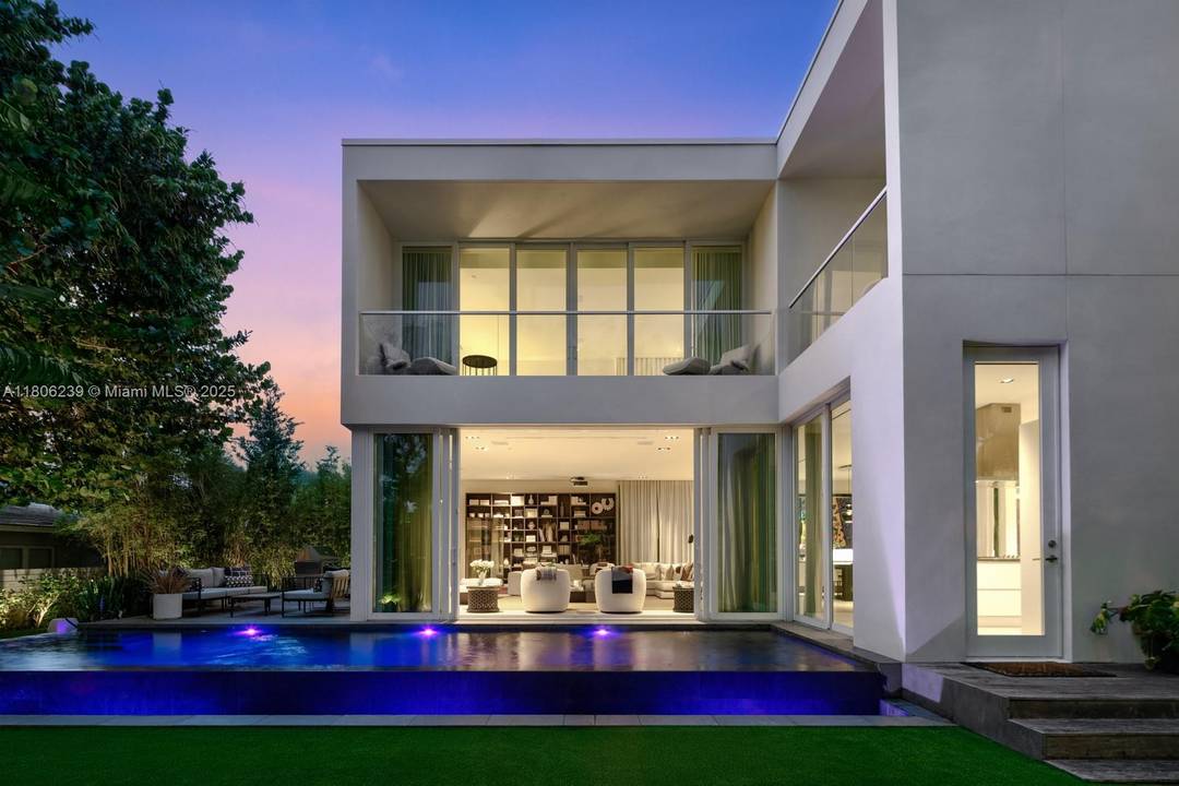 Luxurious Ritz Carlton Residence villa in a coveted Miami Beach neighborhood, blending privacy with resort style living.