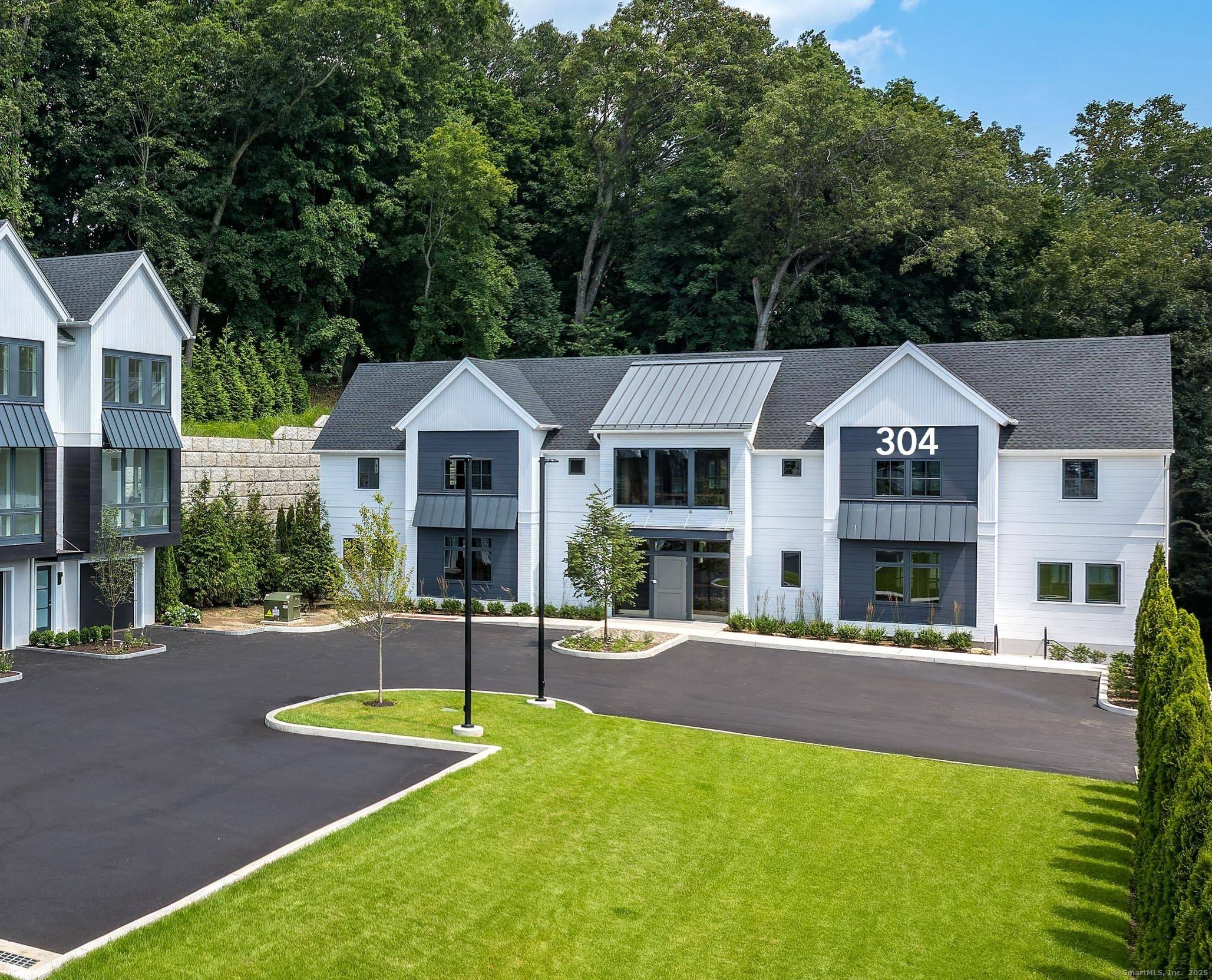 New construction nearly completed this residential flat offers the best of single floor living.