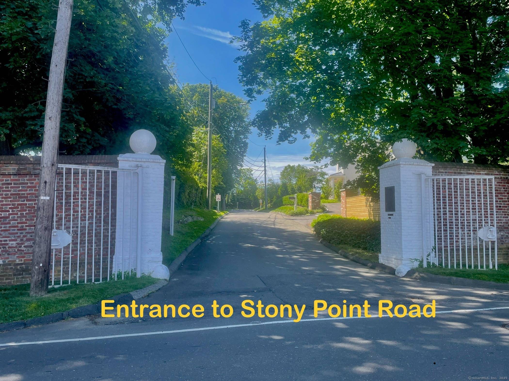 Prestigious Stony Point location nestled in the heart of Saugatuck with water views.