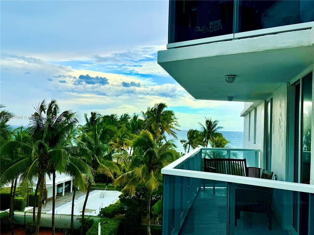 Live the South Beach lifestyle at the Riviera Condominium, 2401 Collins Ave 611.