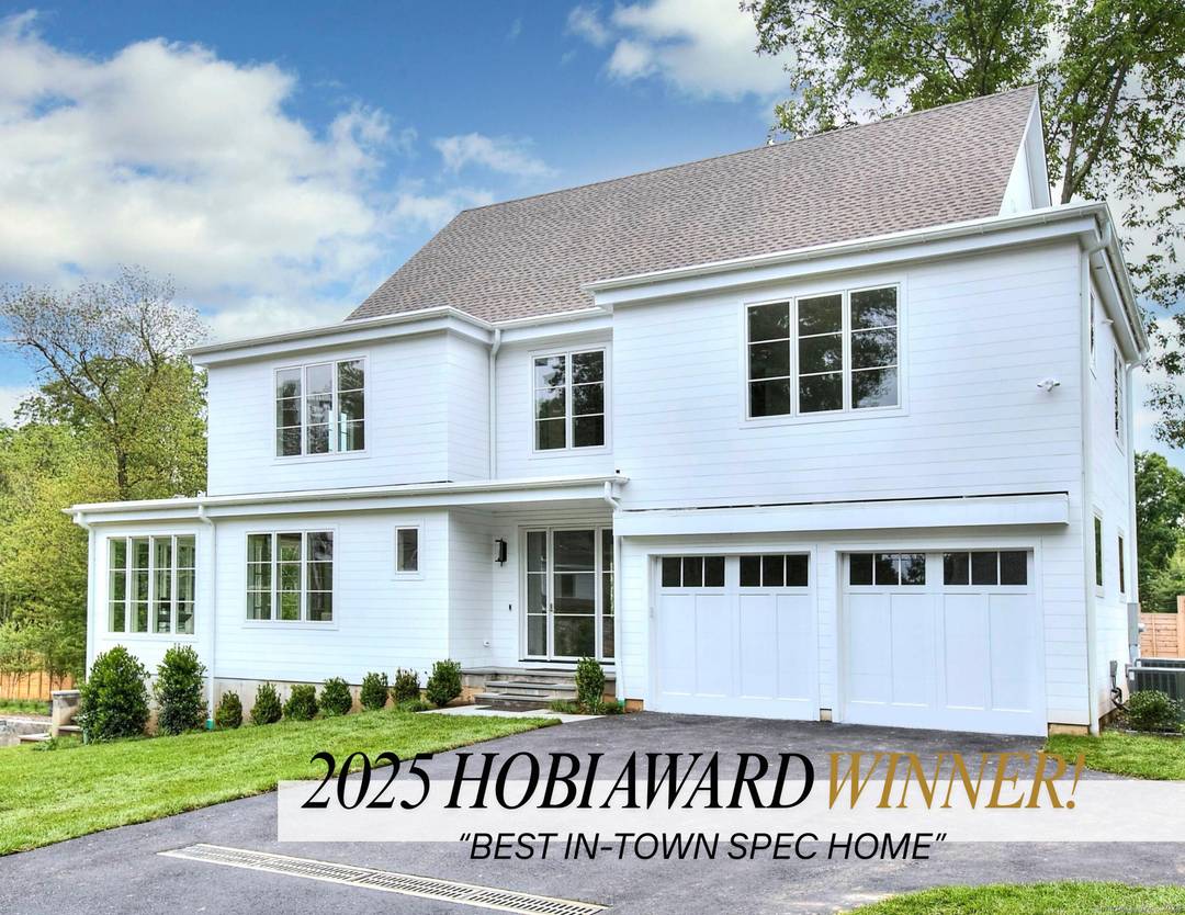 Winner of the 2025 HOBI Award for Best In Town Spec Home in CT !