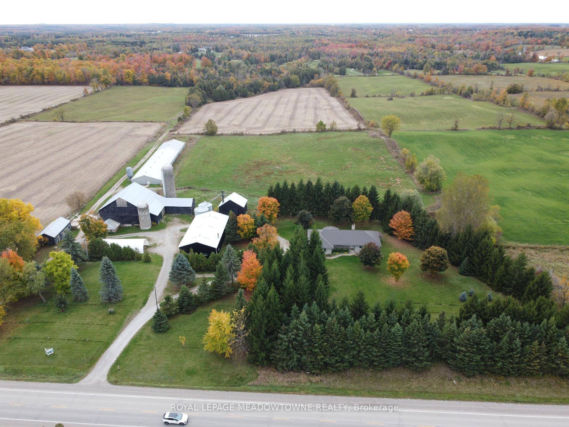 This exceptional 98 acre property formerly a successful beef, dairy and poultry operation offers endless possibilities for farming, agribusiness, or event hosting.