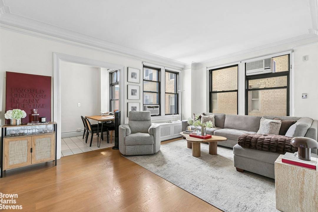 Incredibly spacious and bright 1 Bedroom, 1 Bath PLUS bonus room at 136 East 36th Street.