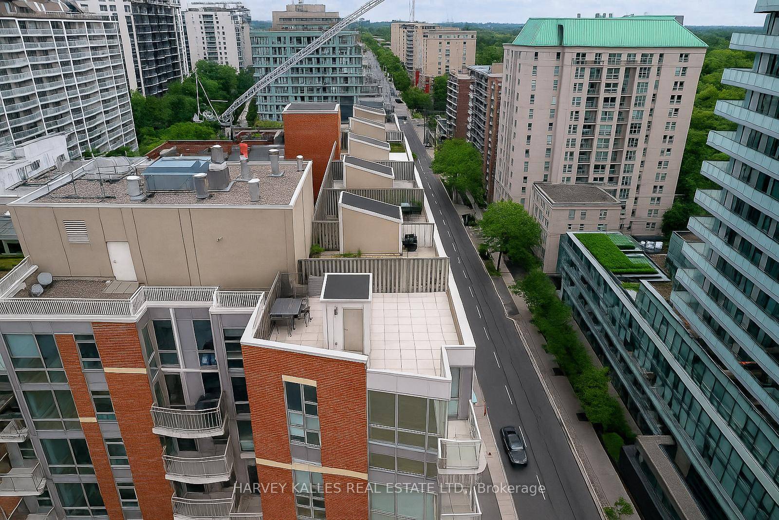 Architect Recognized Two Storey Penthouse at Radius Lofts with a Panoramic Terrace 484 Sqft plus a Prime Midtown Davisville Location.