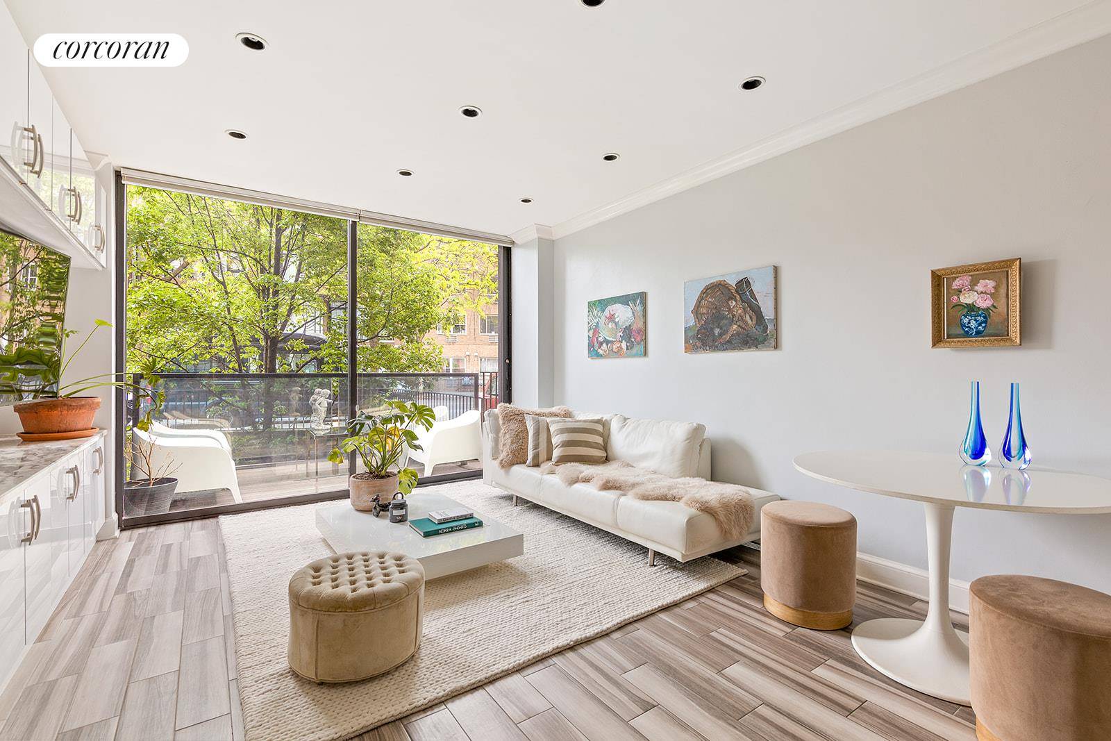 This gem of a duplex in Williamsburg is indeed a rare find.