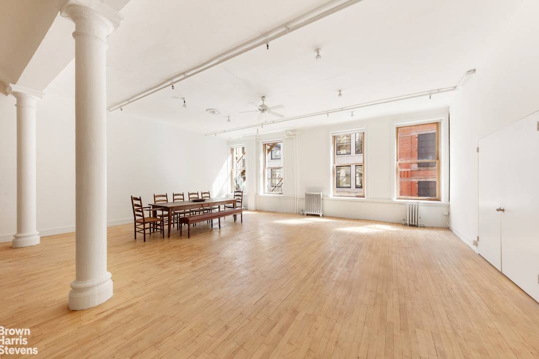 A True Soho Original Bring your architect and your creative vision to this classic 2, 300SF artist loft located in a landmarked building right in the heart of Soho's historic ...