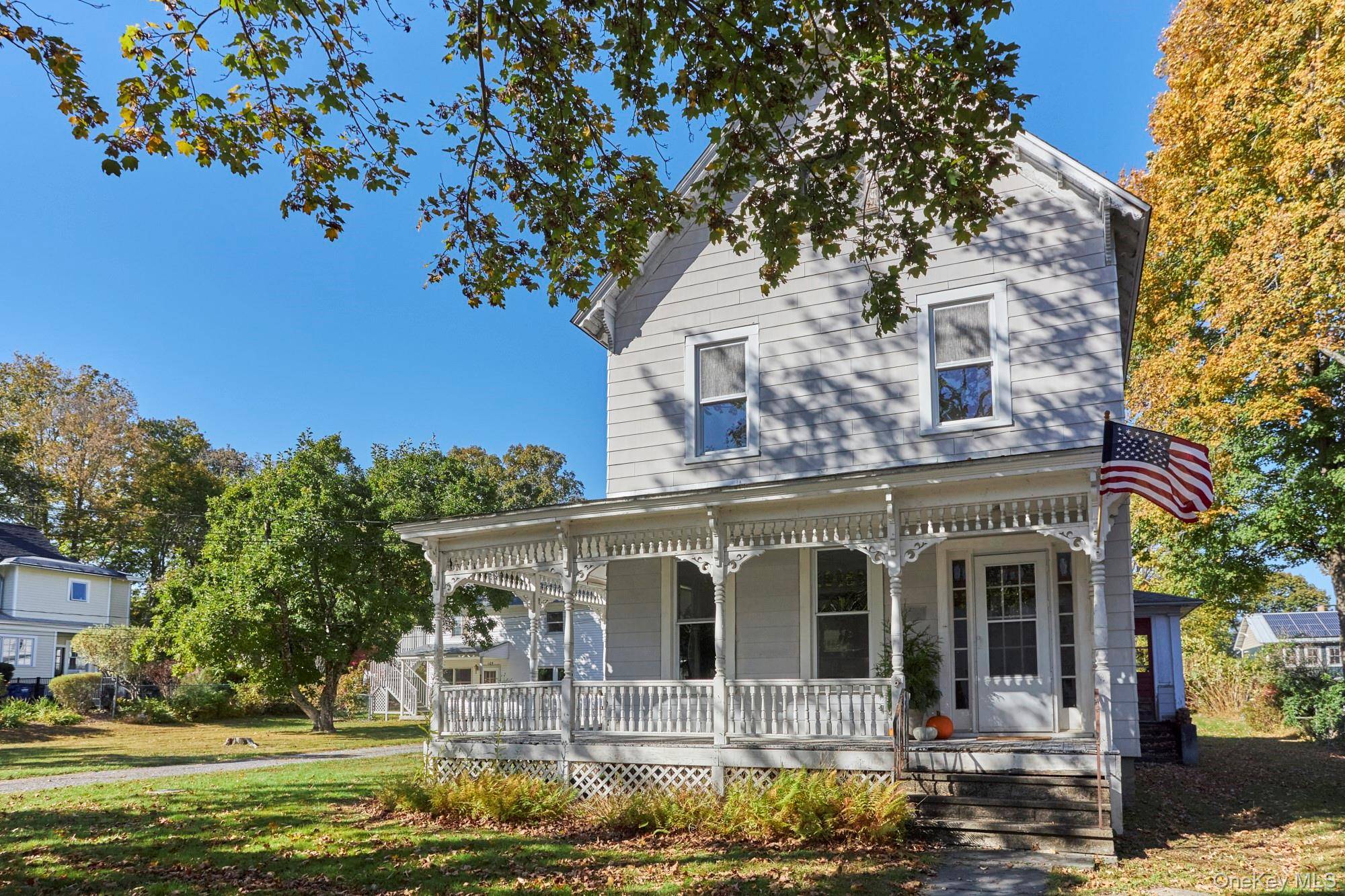 Historic Victorian in the heart of Rhinebeck Village and set on.