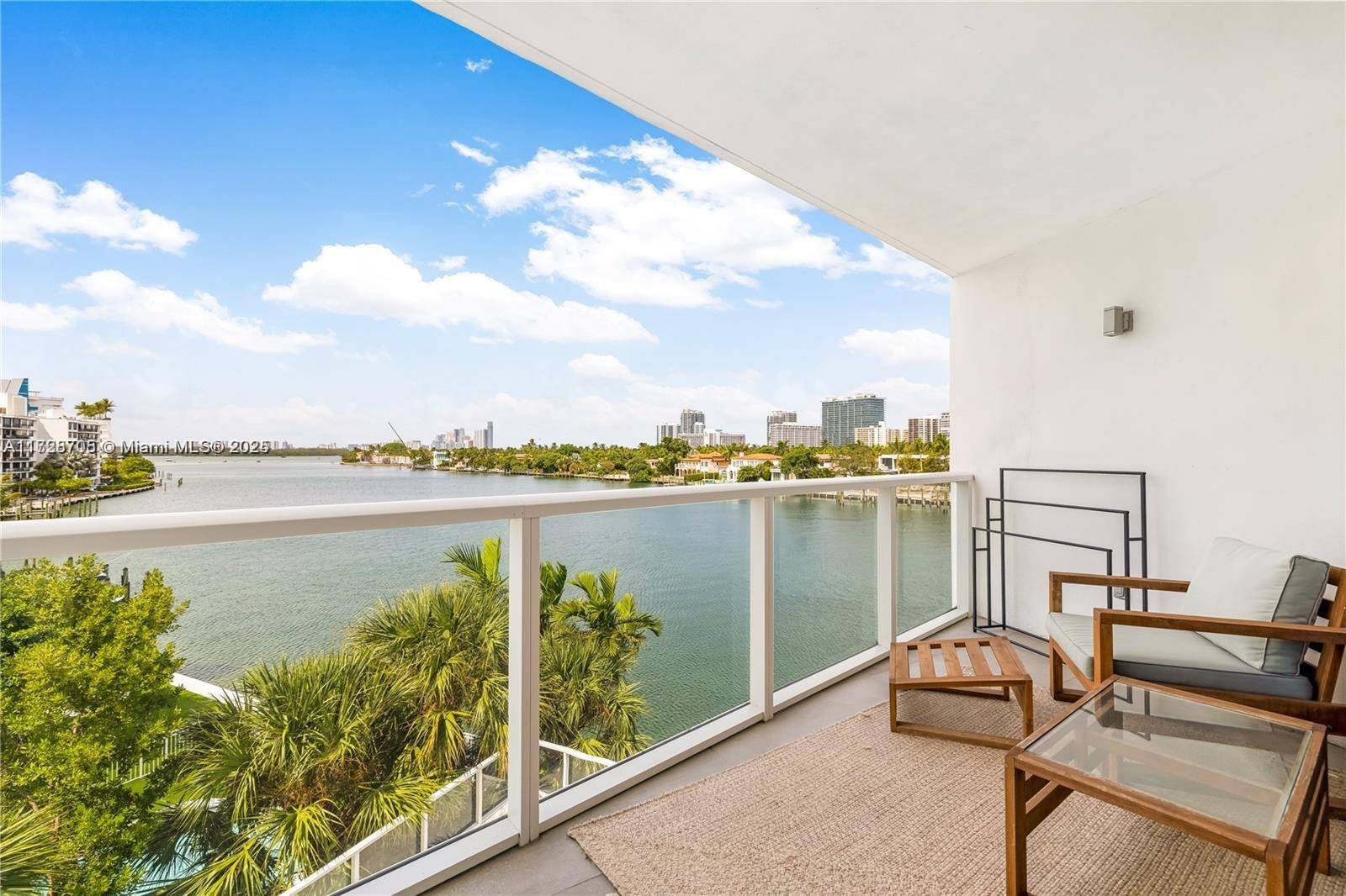 Waterfront view. Luxury boutique building in one of the most safety area in Miami Dade.