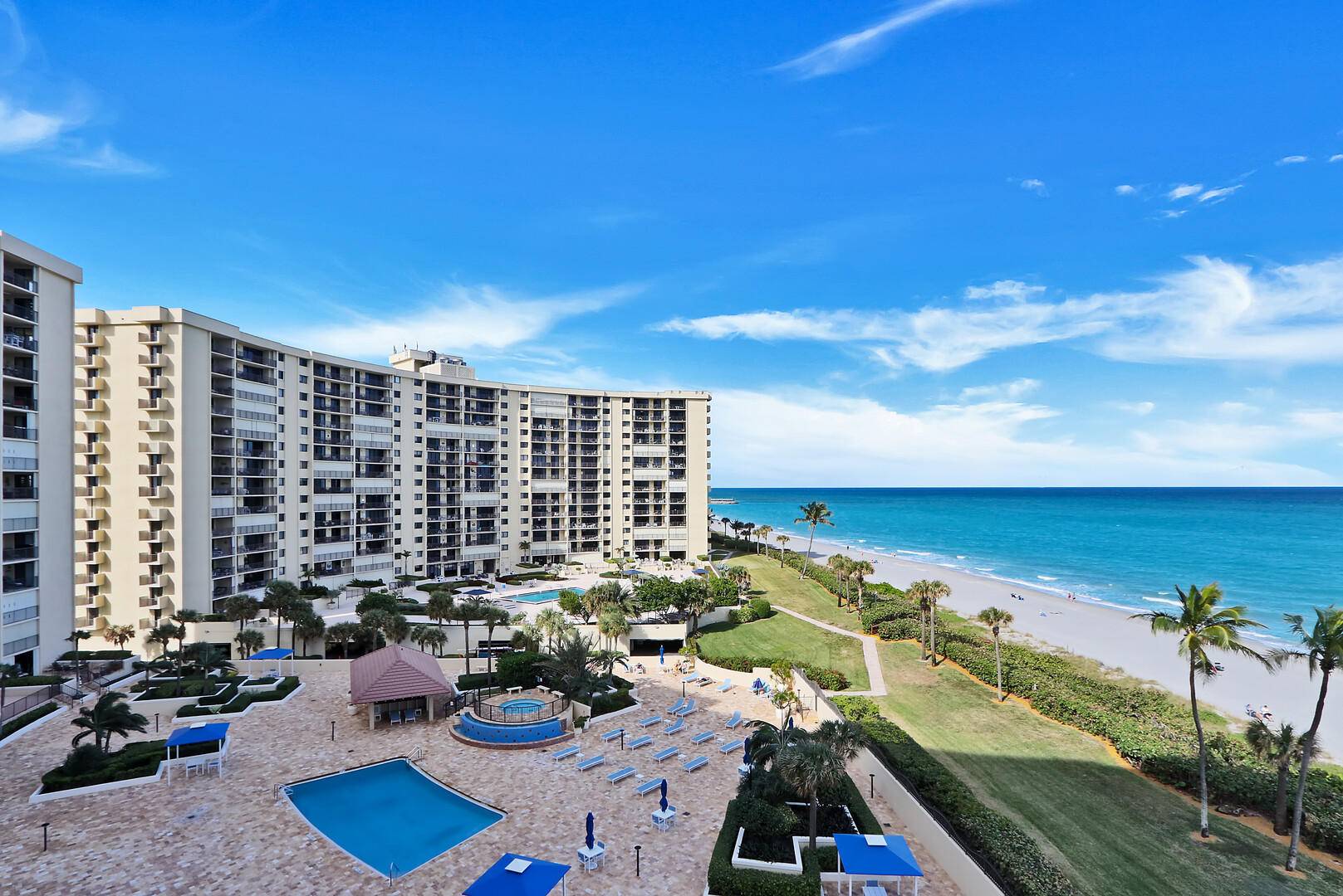Hello Gorgeous ! This ''oceanfront'' unit has been renovated with 5 star quality !
