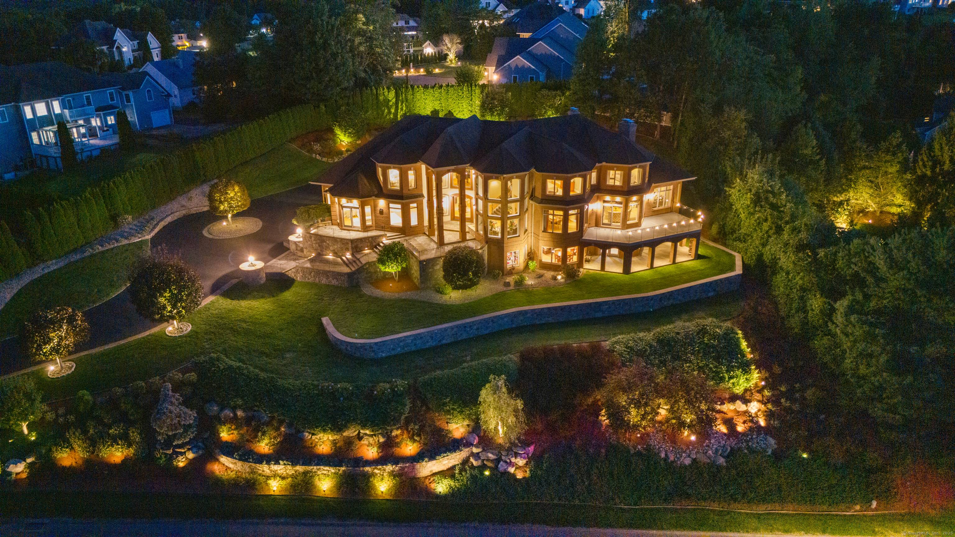 A true masterpiece of architecture and design, this one of a kind estate commands attention from every angle.