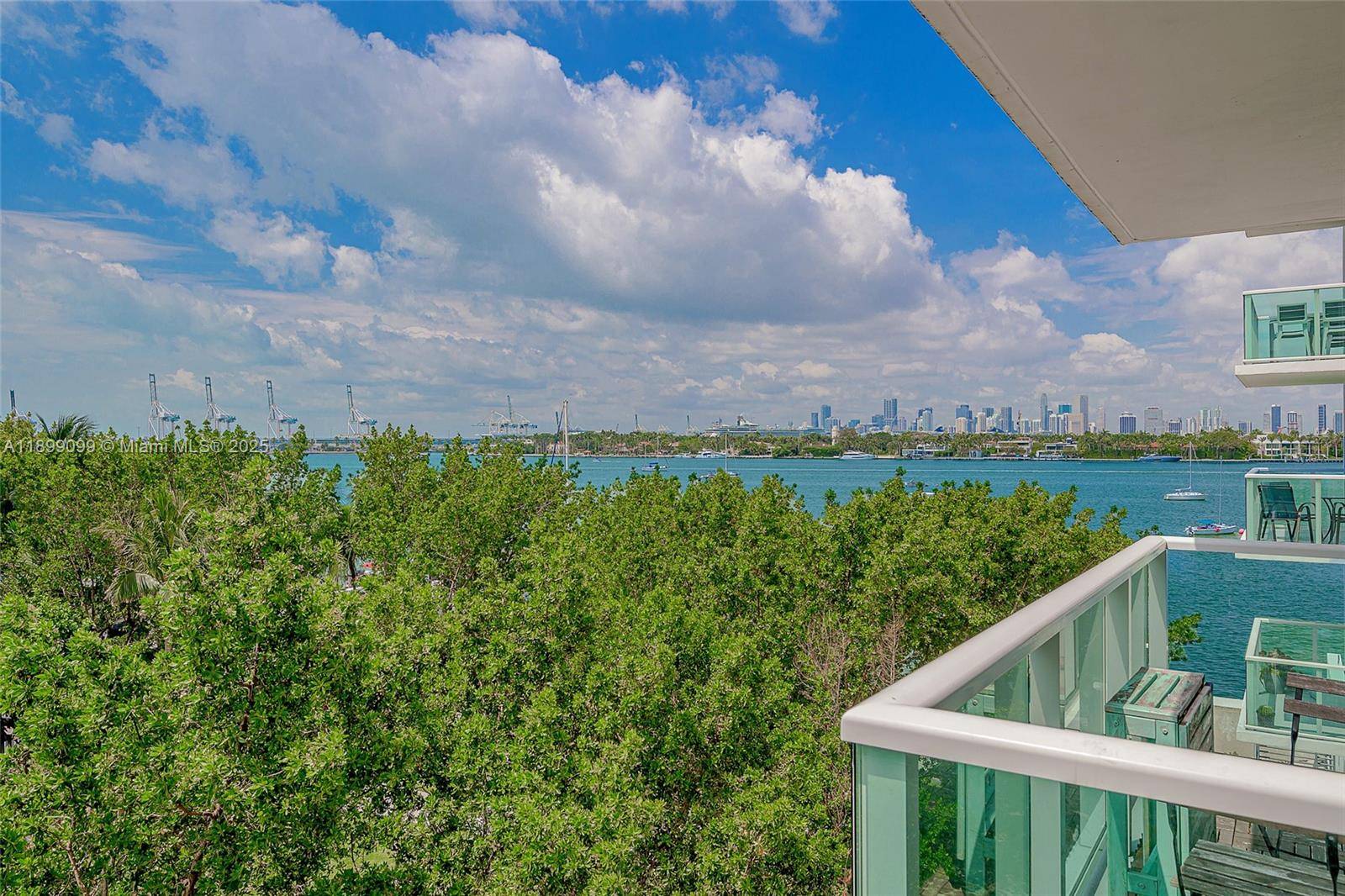 Beautifully renovated 1 bedroom apartment with partial views of the Bay.