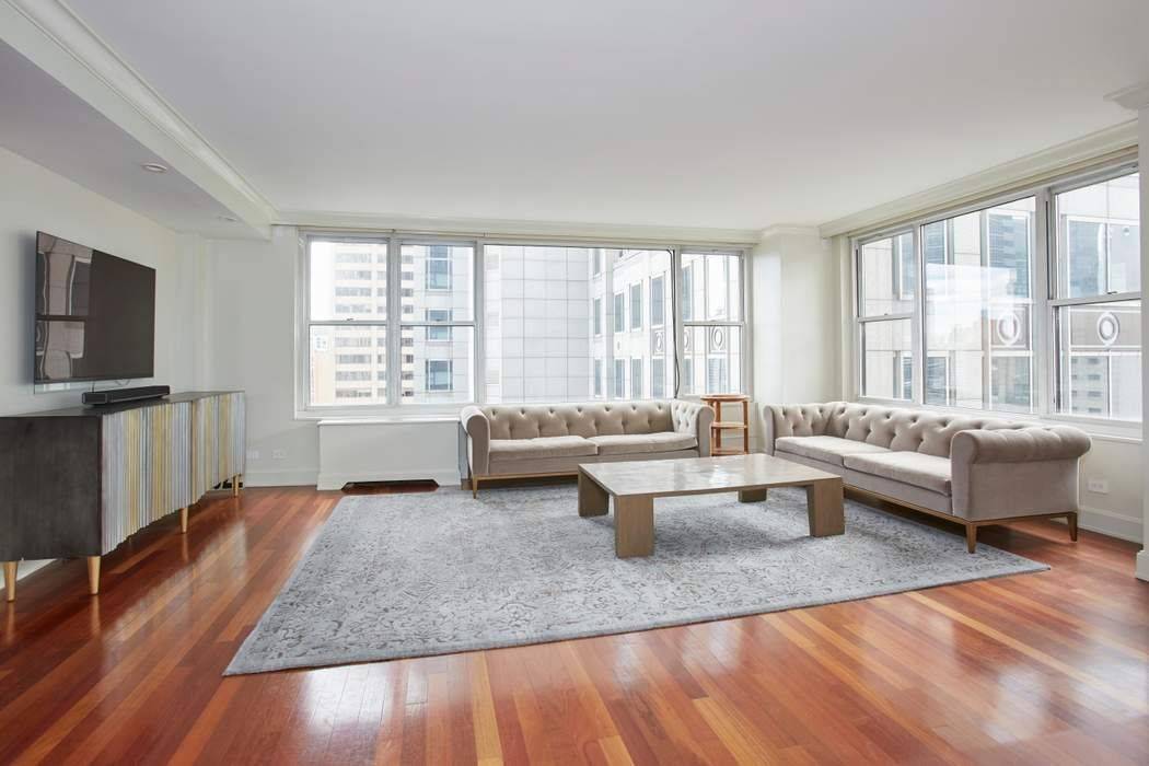 Bright and beautiful furnished home is now available for rent at the Galleria Condominium.
