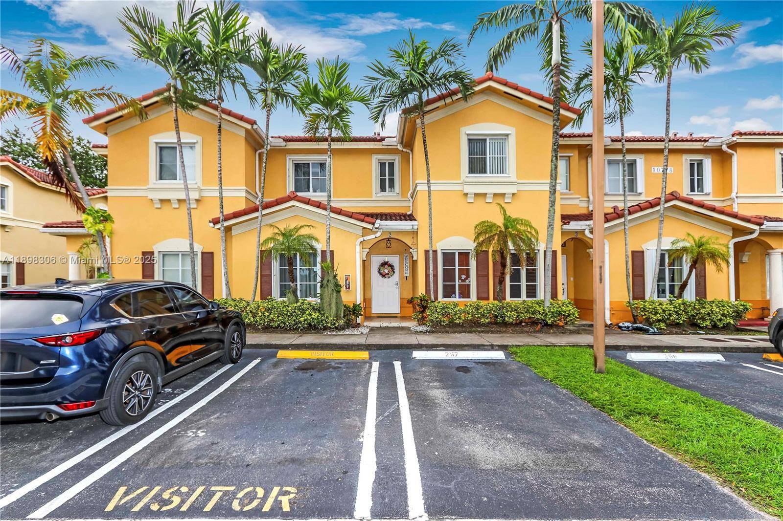 Beautifully remodeled 3BR 3BA townhouse in the desirable Leeward at Doral community.