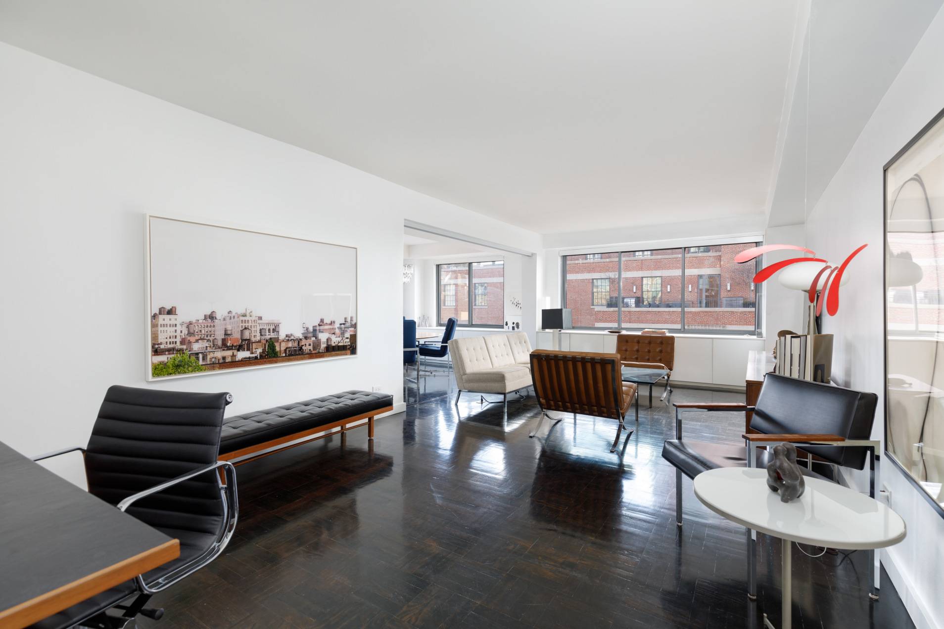 This is it. Your turn key West Village home, sitting high up on the South East corner of the full service 175 West 12th Street condominium, the impeccable and minimalist ...