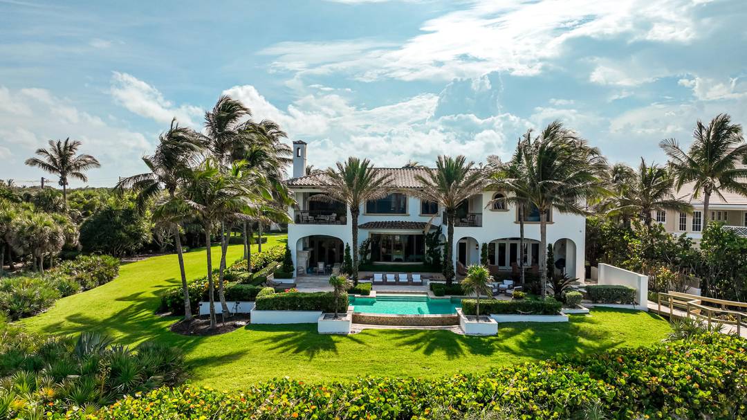 A rare treasure. This beachfront home offers incredible ocean views, beautiful landscaping, a two level office library, chef's kitchen, formal and family dining and living rooms, and a dreamy master ...